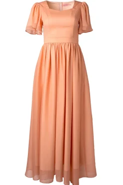 Abbie Dress in Apricot Crush