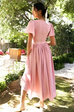 Abbie Dress in Blush