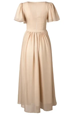 Abbie Dress in Champagne