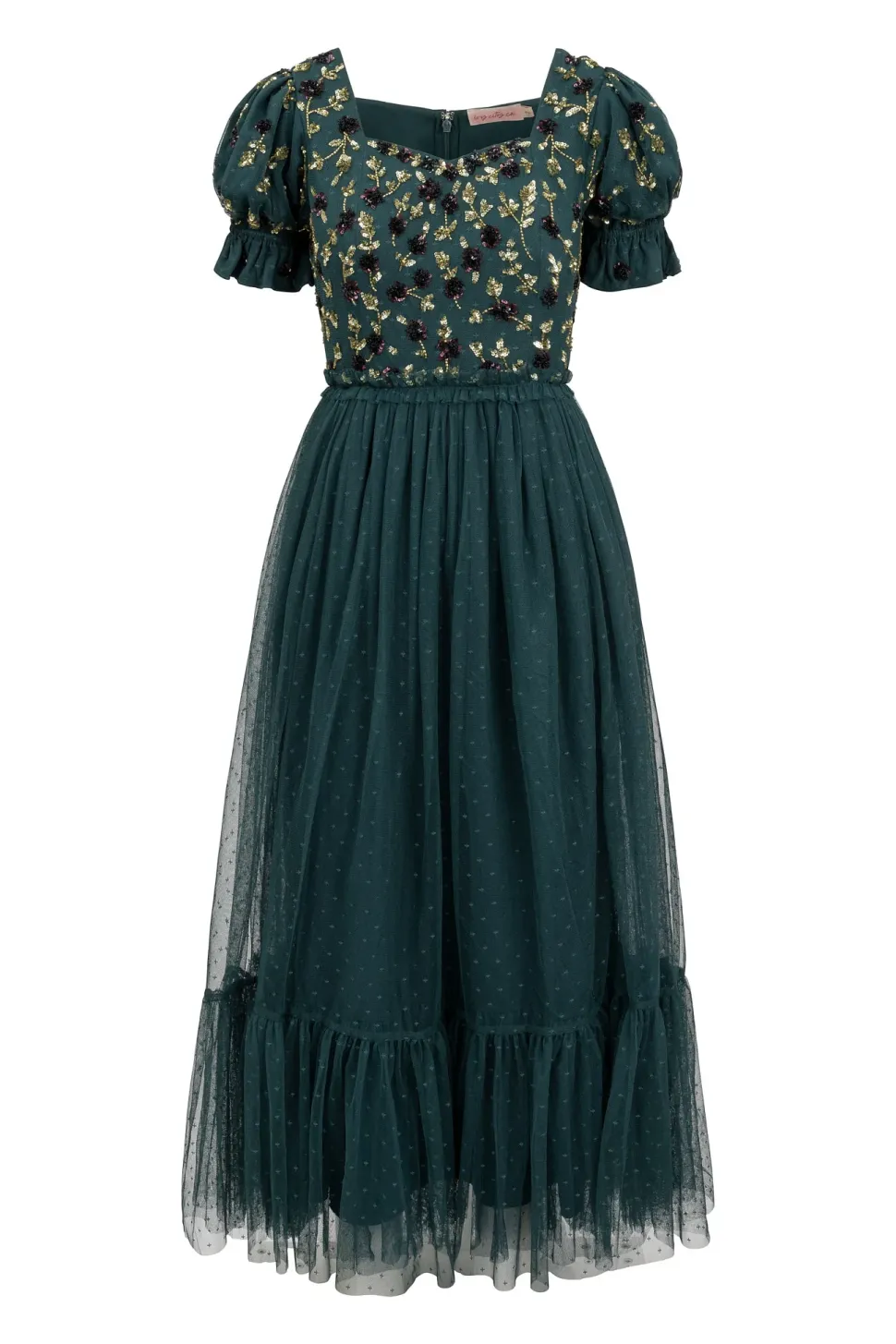 Adara Dress in Green