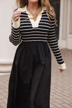 Adelina Dress in Black