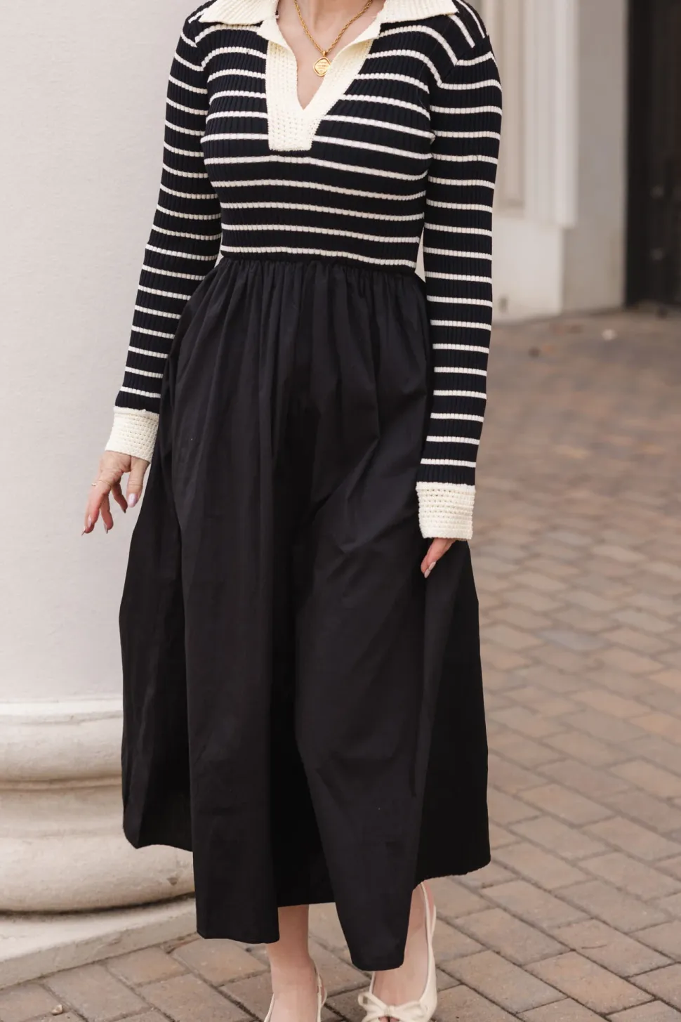 Adelina Dress in Black