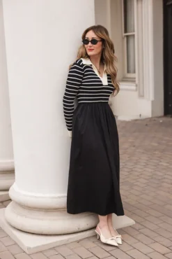 Adelina Dress in Black