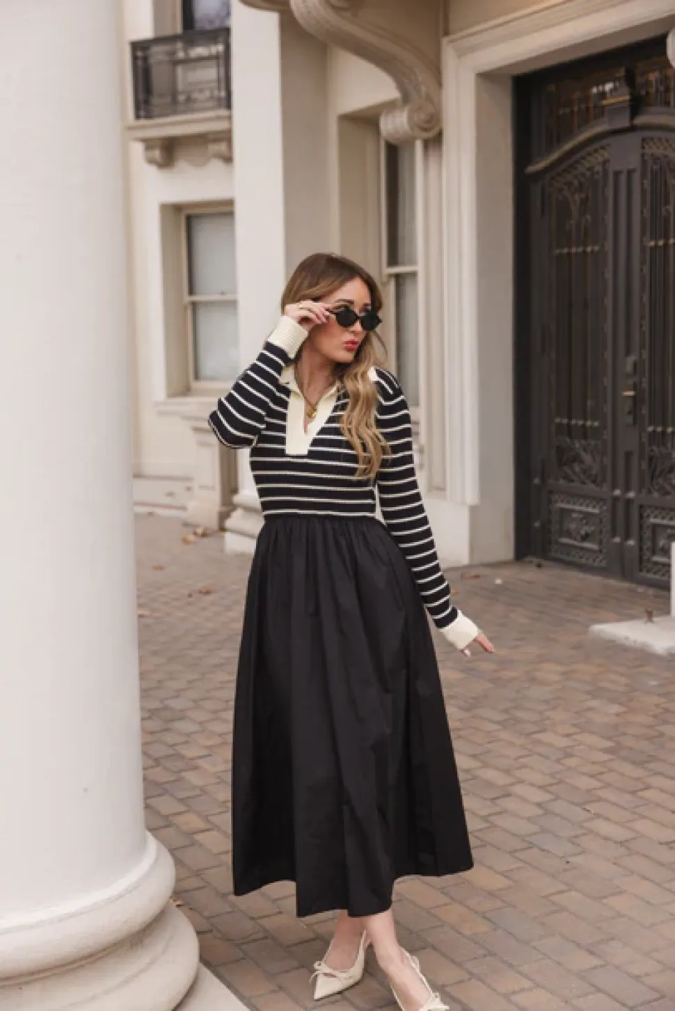 Adelina Dress in Black