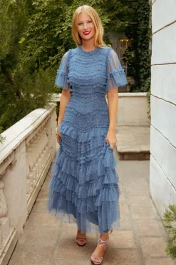 Adriana Dress in Blue