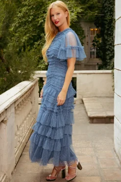 Adriana Dress in Blue