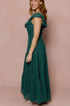 Alaina Dress in Deep Sea Lace