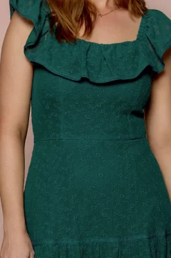 Alaina Dress in Deep Sea Lace