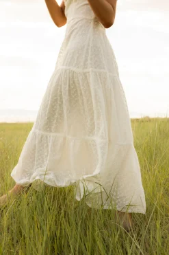 Alaina Dress in Ivory