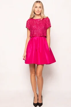 Alexis Dress in Fuchsia
