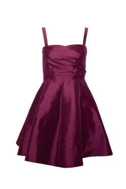 Alexis Dress in Wine