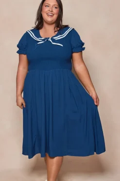 Alice Dress in Sailor Navy