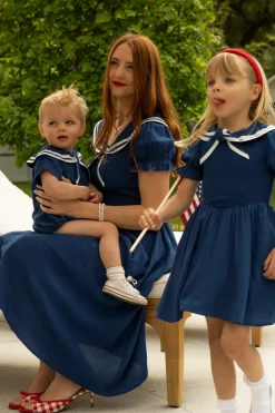 Alice Dress in Sailor Navy