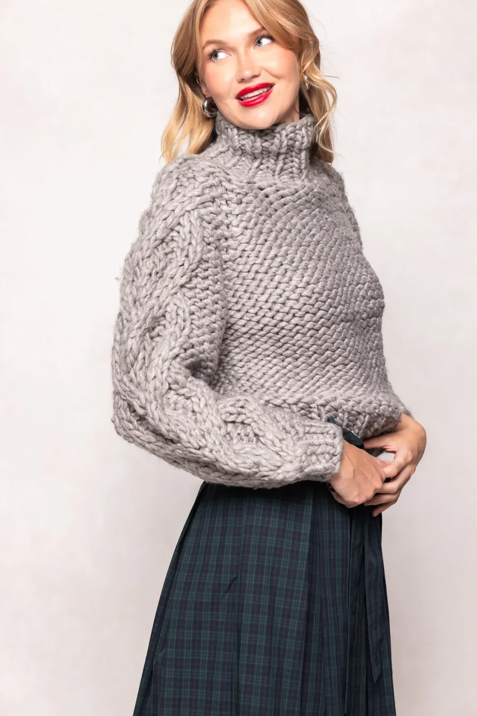 Allegra Sweater in Gray