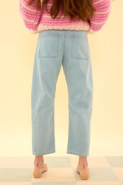 Amanda Pants in Light Wash Denim