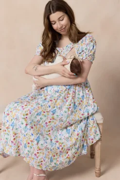 Amelie Dress in Floral Fields