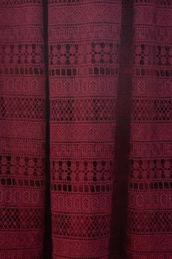 Amory Dress in Burgundy