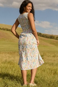 Ana Dress in Floral Fields