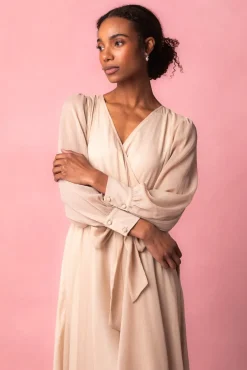 Andie Dress in Champagne