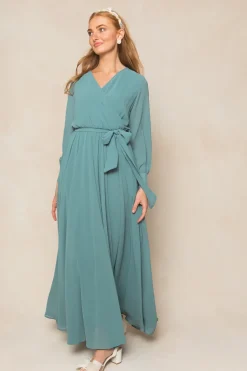 Andie Dress in Seaglass Chiffon