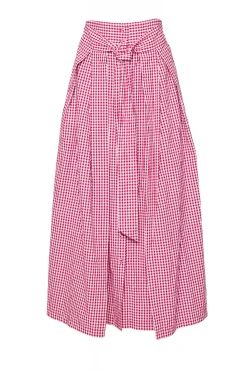 Angela Skirt in Red Gingham
