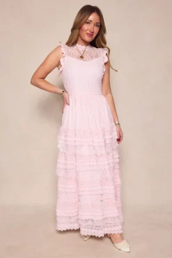 Annie Dress in Light Pink