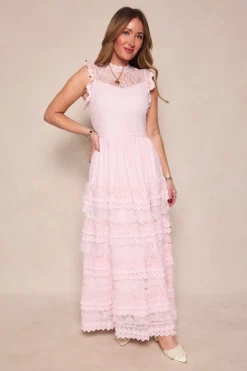 Annie Dress in Light Pink