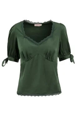 Ariella Blouse in Green