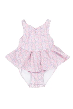 Baby Bitsy Swim Dress in Raquel Pink Floral