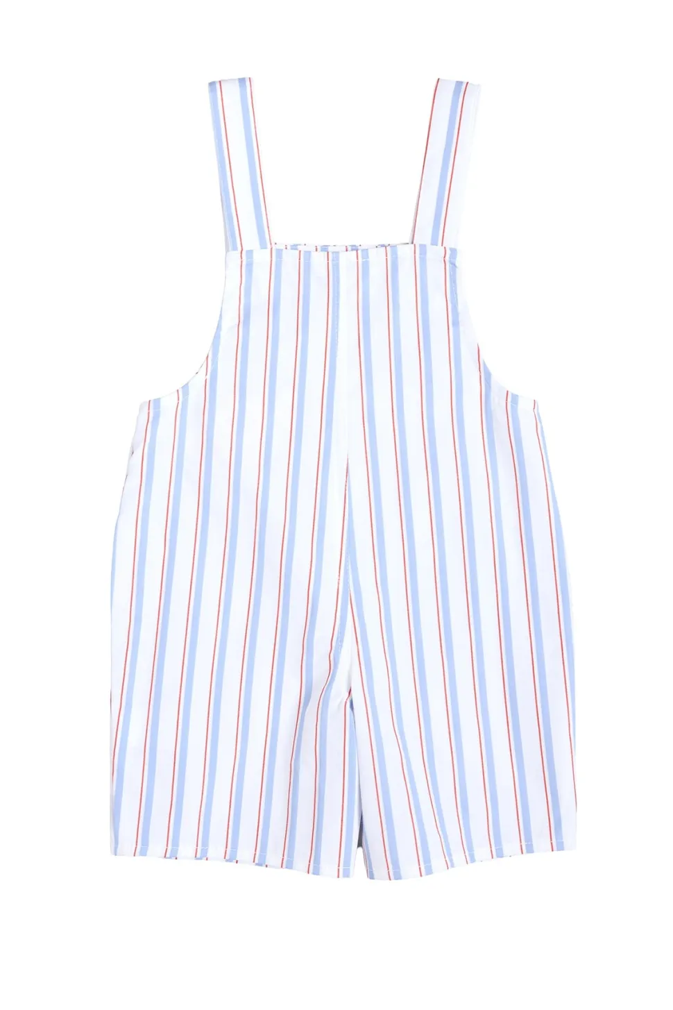 Baby Boys Alex Overalls in Heritage Stripe
