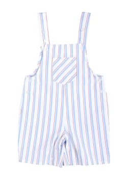 Baby Boys Alex Overalls in Heritage Stripe