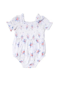 Baby Emily Romper in Heritage Soft Ditsy Floral