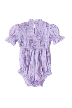 Baby Flynn Romper in Lavender Aquarelle Fleur