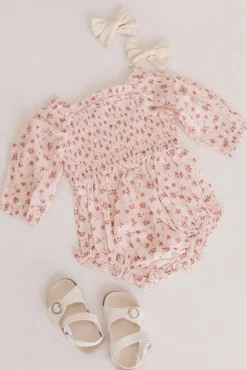 Baby Madeline Romper in Pink