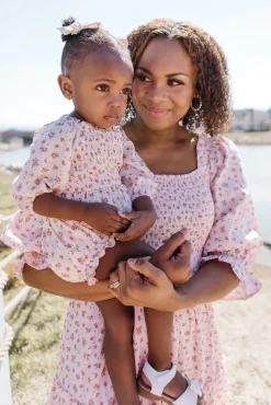 Baby Madeline Romper in Pink