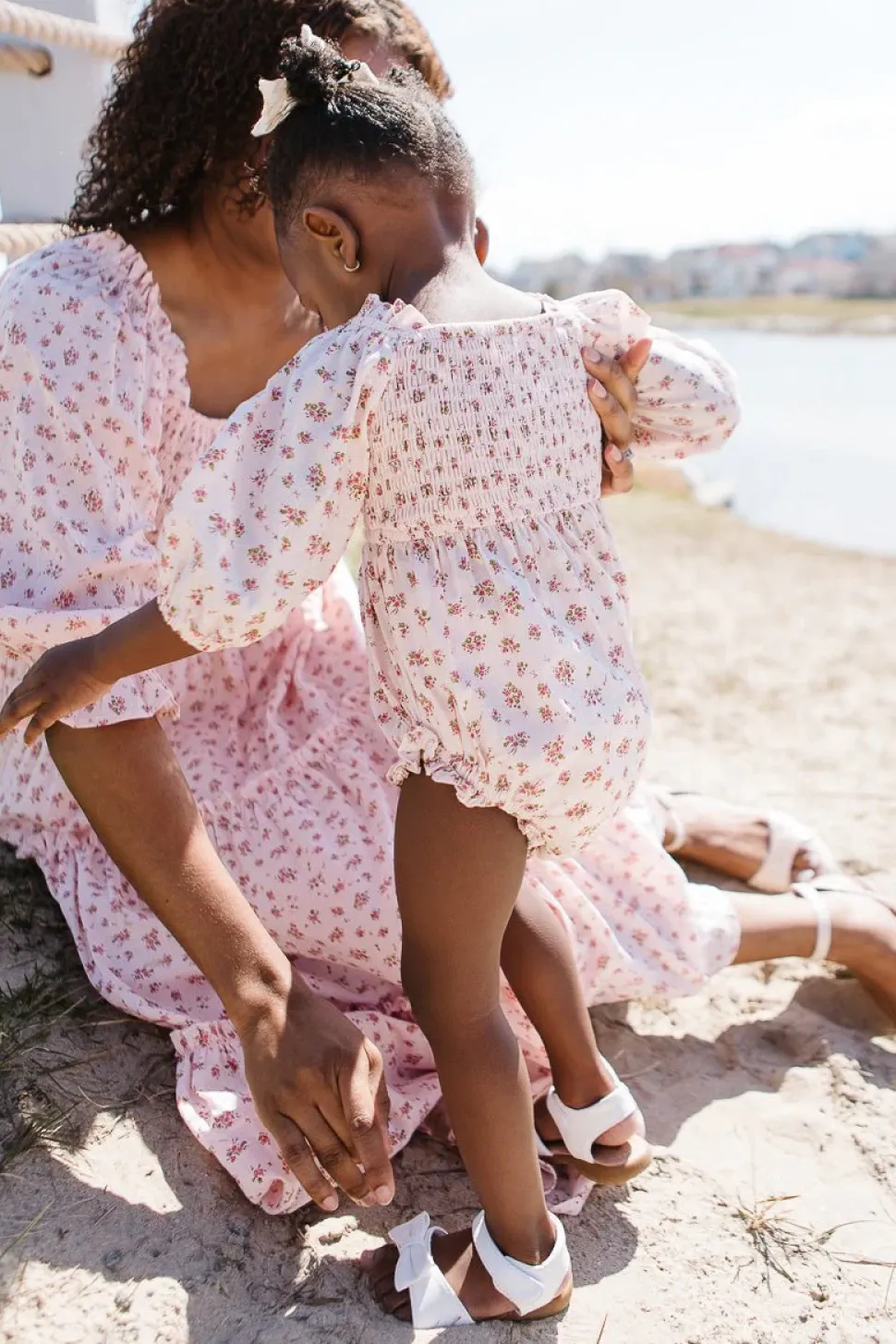 Baby Madeline Romper in Pink