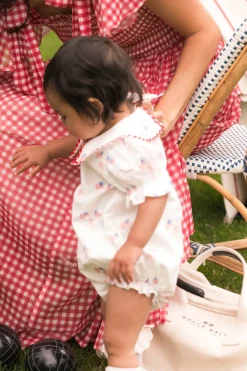 Baby Maisy Romper in Star Spangled