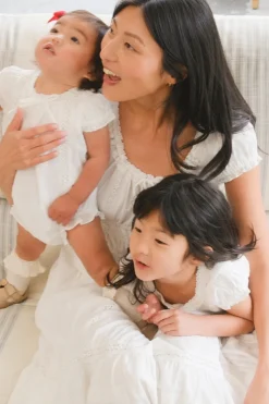 Baby Palermo Romper in White