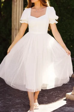 Ballerina Dress in White