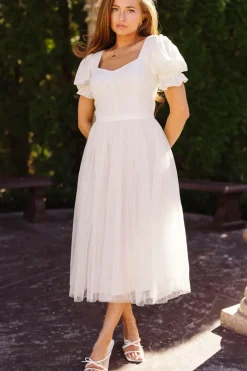 Ballerina Dress in White