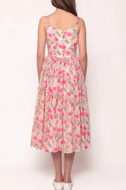 Ballerina Tank Dress in Pink Floral