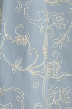 Bennett Dress in Cream Embroidery