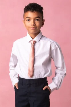 Boys Max Tie in Apricot Crush
