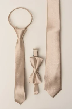 Boys Max Tie in Champagne