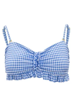 Brandi Bandeau Top in Blakely Gingham