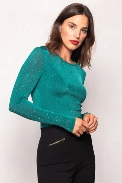 Bravo Top in Emerald