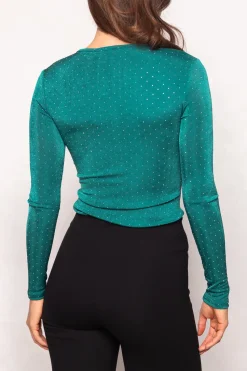 Bravo Top in Emerald