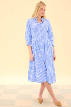 Cameron Dress in Light Blue