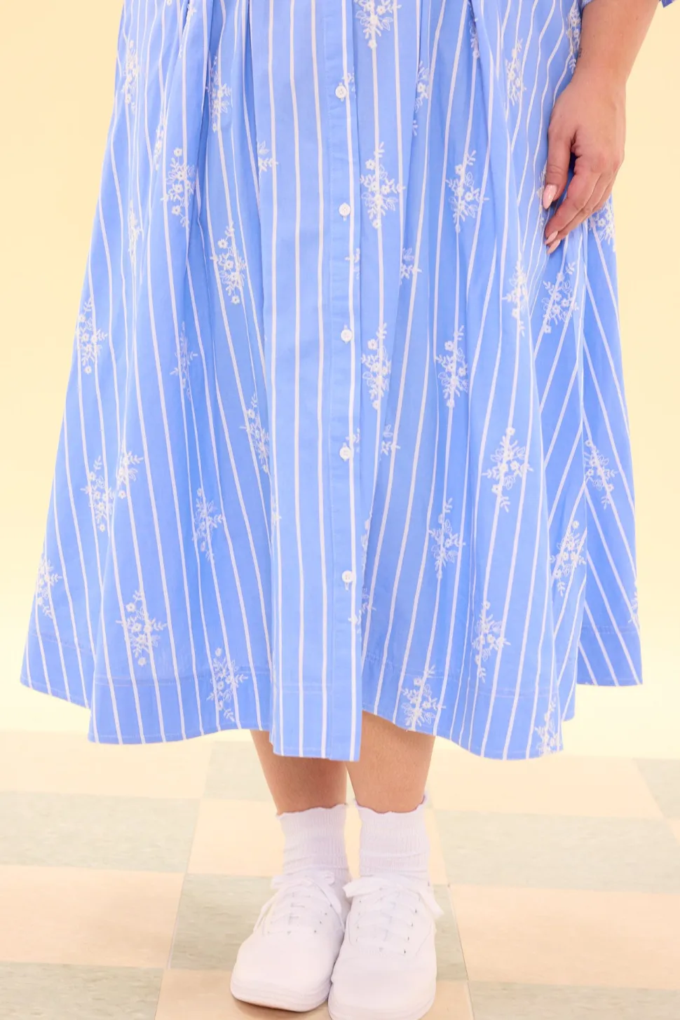 Cameron Dress in Light Blue