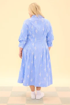 Cameron Dress in Light Blue